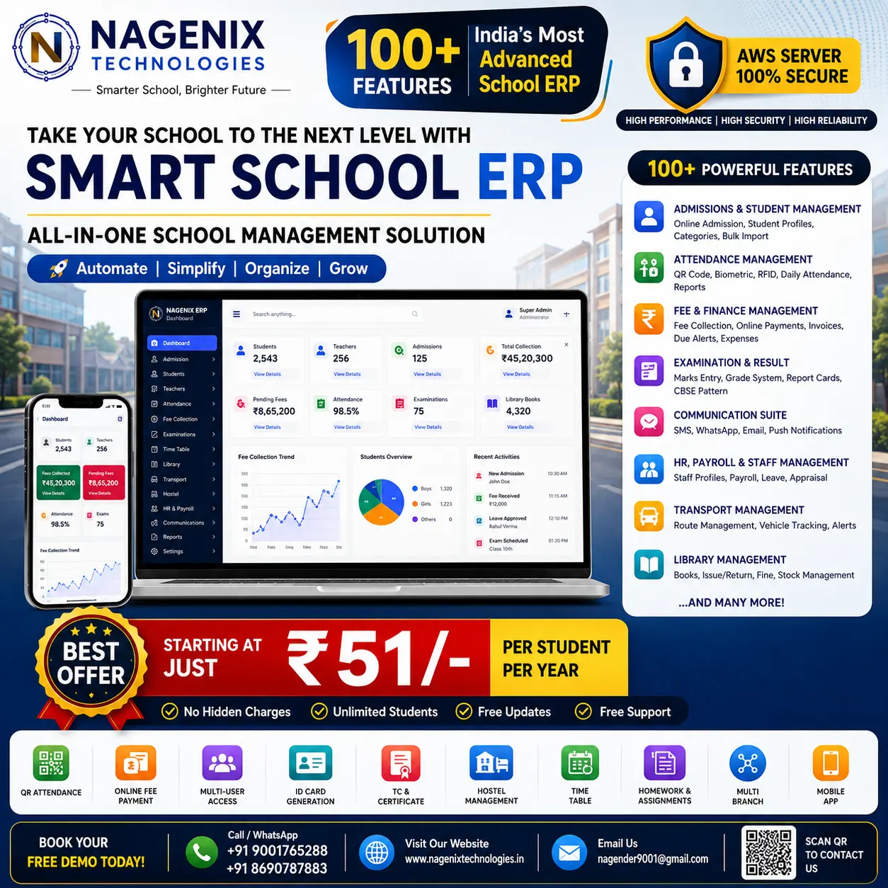 Nagenix Tech Project Interface